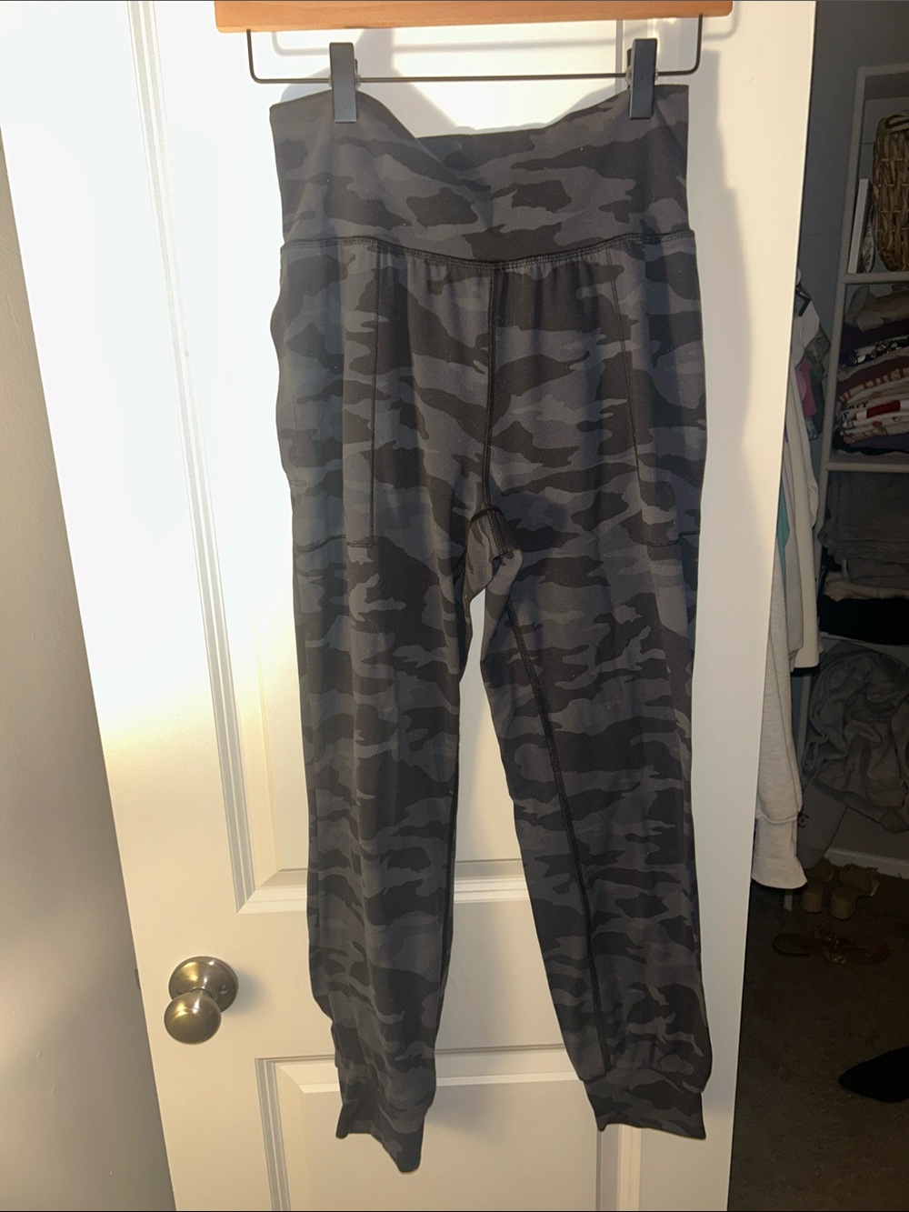 Athleta Jogger Bottoms - Gray/Black